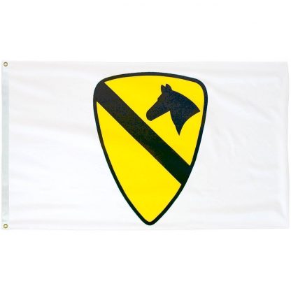 1st Cavalry Division (White) Flag 3 X 5 ft. Standard