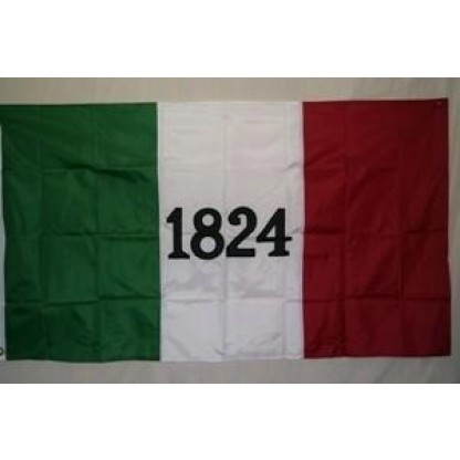 Alamo 1824 Nylon Embroidered Flag 5 x 8 ft.