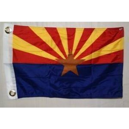 Arizona Flag 12 x 18 inch with grommets / AZ flag for sale