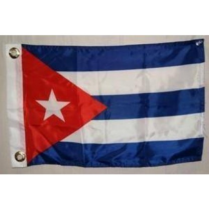 Cuba Flag 12 x 18 inch with grommets