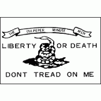 liberty or death dont tread on me the culpeper minute men flag