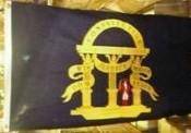 Georgia Colonial Cotton Flag 3 x 5 ft.