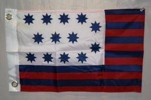 Guilford Courthouse Flag 12 x 18 inch with grommets