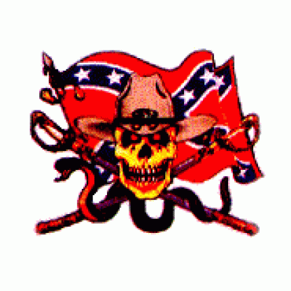 Rebel CSA Skull Flag 3 X 5 ft. Standard