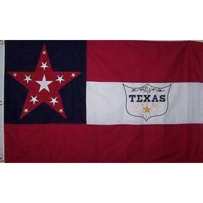 6th Texas Cavalry Cotton Flag 3 x 5 ft.