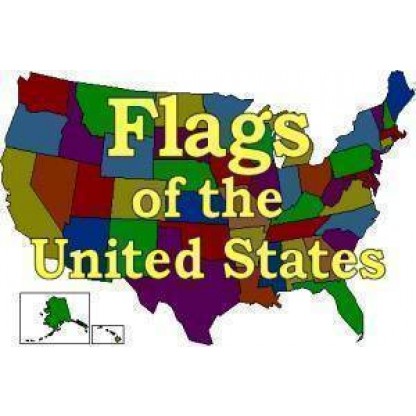50 US States set 3 X 5 ft Standard Flags