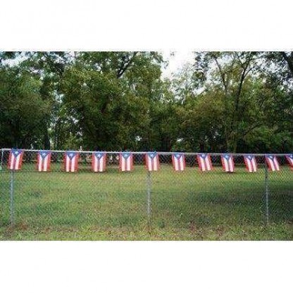 Puerto Rico 12 x 18 inch String Flags